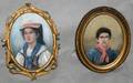 112464 G FREIBERGERPAINTED PORTRAIT MINIATURES