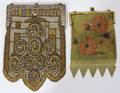 111530 VINTAGE BEADED PURSES TWO L 8  5 12