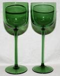 092457 VENETIAN WINE GLASSES TWELVE H 8 38