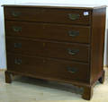 Chippendale cherry chest of drawers