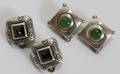 121567 LISA JENKS STERLING EARRINGS TWO PAIRS W 58