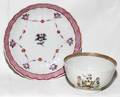 122482 CHINESE EXPORT PORCELAIN BOWL  ARMORIAL CUP