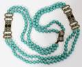 121560 DOUBLESTRAND BEADED NECKLACE