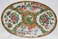 121567 CHINESE ROSE MEDALLION PORCELAIN PLATTER