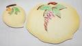121608 CARLTON WARE BONE CHINA LEAFFORM PLATES