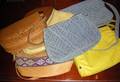 121595 LADIES HAND BAGS LOT OF SIX