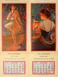 010510 VINTAGE SAMPLER CALENDAR TWO 1936