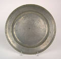 Philadelphia pewter charger