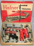 010489 HAFFNER TIN WINDUP TOY TRAIN