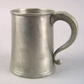 Philadelphia pewter tankard 18071813