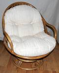 110496 BAMBOO SWIVEL CHAIR