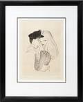 100473 ALBERT HIRSCHFELD ETCHING ON PAPER 2995