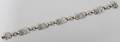 120016 18KT WHITE GOLD AND DIAMOND BRACELET L 7