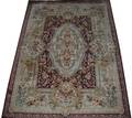 120030 PERSIAN HAND WOVEN WOOL CARPET MID 20TH C