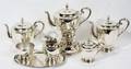 011028 MEXICAN SILVER TEA  COFFEE SET BY CASA PRIETO