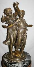 010020 AFTER DUMAIGE CLASSICAL BRONZE SCULPTURE