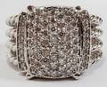 121030 WHITE GOLD  100CT DIAMOND TW RING