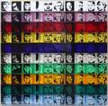 112035 ANDY WARHOL US 192887 COLOR SCREENPRINTS