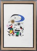 112045 JOAN MIRO LITHOGRAPH 25 X 17