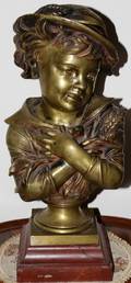 112004 VAN RADBOURG BRONZE SCULPTURE 19TH C