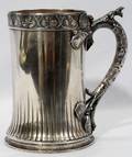 111001 GORHAM AESTHETIC MOVEMENT STERLING PITCHER 1880