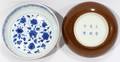 110041 CHINESE PORCELAIN BOWLS PAIR H 1 DIA 4