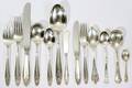 101024 INT PRELUDE STERLING FLATWARE 53 PIECES
