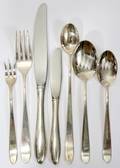 100009 S KIRK STERLING FLATWARE WADEFIELD PATTERN