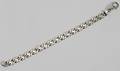 060082 14 KT WHITE GOLD BRACELET 14 GRAMS L 6 12