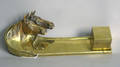 Brass horsehead standish