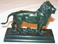 122073 AFTER ANTOINELOUIS BARYE BRONZE LION H 5