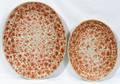 052067 CHINESE EXPORT PORCELAIN PLATTERS TWO L 15 