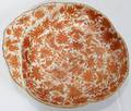 052062 CHINESE EXPORT PORCELAIN SHRIMP DISH H 1 34