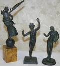 051128 ITALIAN BRONZE SCULPTURES 3 MUSEUM REPLICAS