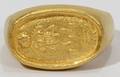 042096 TUTANKHAMEN STYLE 22KT SIGNET RING