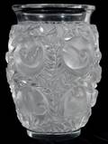041115 LALIQUE BAGATELLE CRYSTAL VASE H 6 34