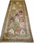 050087 CHINESE HEREKE DESIGN WOOL RUG EARLY 20TH C
