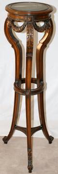 032120 REGENCY STYLE MAHOGANY PLANT STAND C 1920S