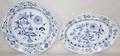 031116 MEISSEN BLUE ONION PORCELAIN PLATTER L 13