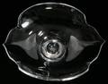 030099 STEUBEN CRYSTAL FLOWER FORM DISH DIA 8 12