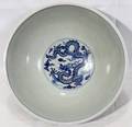 021110 CHINESE PORCELAIN LARGE BOWL H 6 12