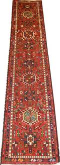 021100 HERIZ PERSIAN RUNNER 12 10 X 2 5