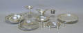 Group of sterling silver table articles