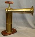 050137 TYFON HAND OPERATED BRASS FOG HORN 20TH C