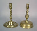 Continental bell base candlestick ca 1700