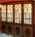 022098 EJ VICTOR BREAKFRONT CHINA CABINET H 90