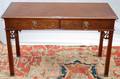 011220 BAKER FURNITURE CO MAHOGANY SOFA TABLE H 30