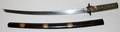 010182 JAPANESE WAKIZASHI SHORT SWORD AND SHEATH