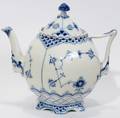 060206 ROYAL COPENHAGEN FULL LACE FLUTED TEA POT