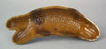 American redware fish mold 19th c